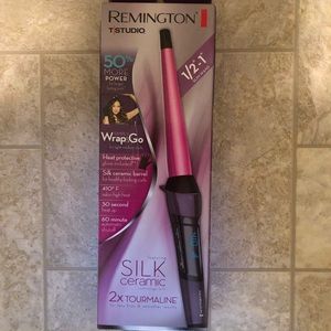 Remington curling wand, 1/2”-1”